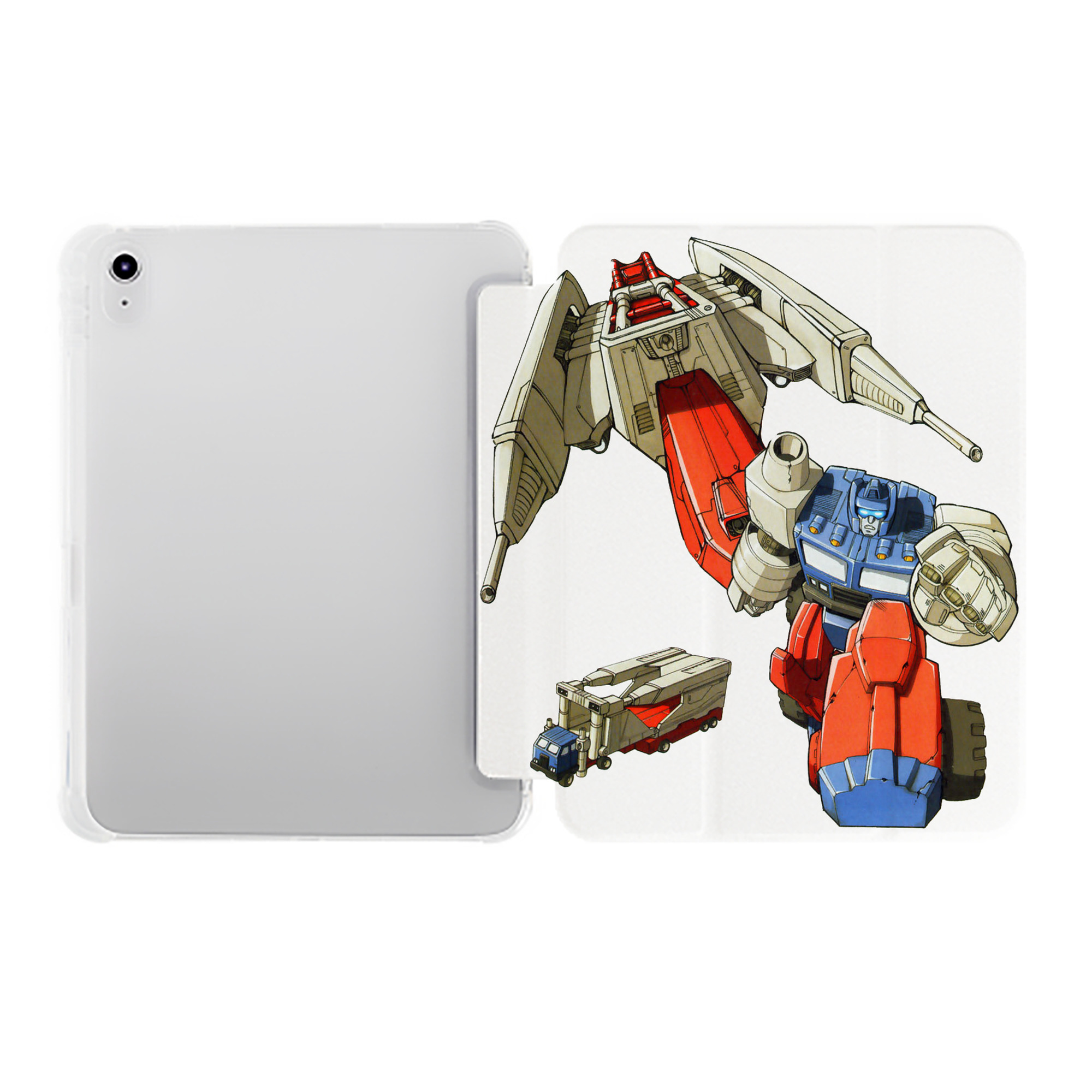 （画像用）  IPad ケース ペン収納付き 三つ折りスタンド PUレザー×シリコン 対応機種9.5/10.5/10.9インチ